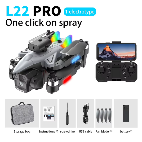 Estuche de transporte rígido del dron APEX AIRCRAFT con todos los accesorios